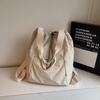 Schoolbag Fashion Drawstring Backpack Women's 1011 Spring New Simple Handheld Shoulder Bag Large Capacity Travel Backpack