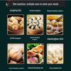 Automatic Dumpling & Wonton Maker: Commercial-Grade Imitation Handmade Dough Roller