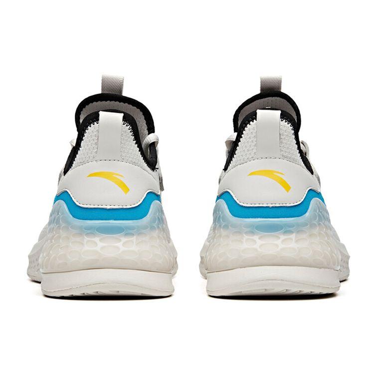 Anta C37 Series Running Shoes Non-Slip Breathable Low-Top Men Sneakers Gray Blue Black 912035532-3