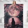 Lion Blanket Flannel Throw Blanket  Soft Plush Lightweight Warm Fuzzy AllSeason Gift for Sofa Bedroom Bed Living Room