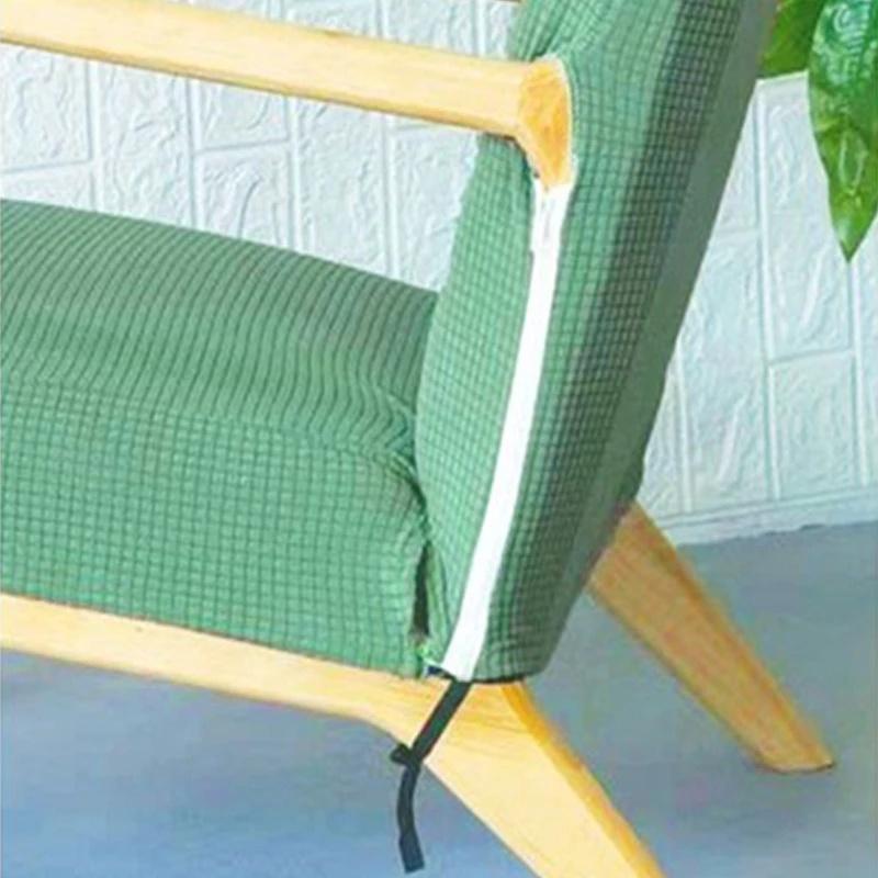 Waterproof Elastic Armrest Leisure Single Sofa Cover Solid Universal Solid Wood Chair Cover Home Bench Seat Sitting Cover