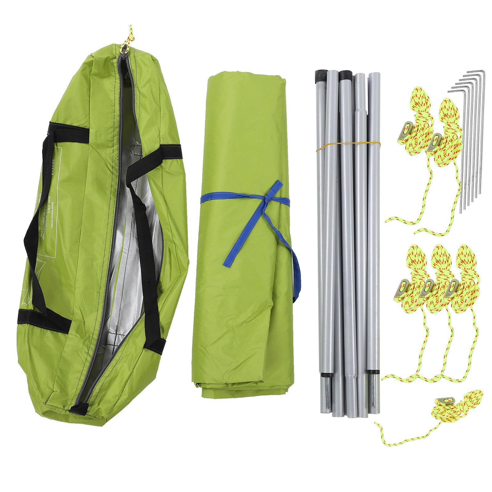 

Aotu Портативный Уличный Тент Тарп Дождестойкий УФ Защита от Солнца Кемпинг Многоцелевой Навес