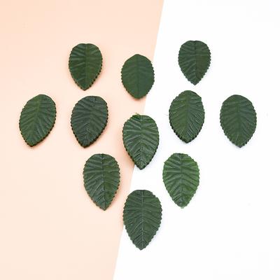 200pcs Artificial Plants Cheap Silk Green Leaf Wedding Home Decoration Accessories Diy Christmas Wreath Scrapbooking Fake Leaves