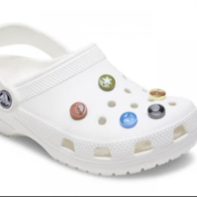 Crocs Metallic Icon Jibbitz Set Of 5
