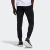 Adidas Slim Fit Cuffed Track Pants Men Bottoms Black FT2842