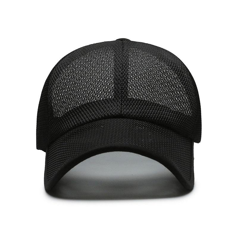 Summer Baseball Cap Mesh Travel Running Sun Hats Adjustable Breathable Outdoor Sports Quick Dry Hat for Men Wome
