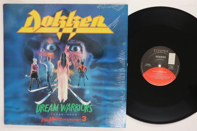 12-Zoll-Schallplatte DOKKEN Dream Warriors Thema aus einem Albtraum 066817 ELEKTRA 1987 US Metal Gebraucht
