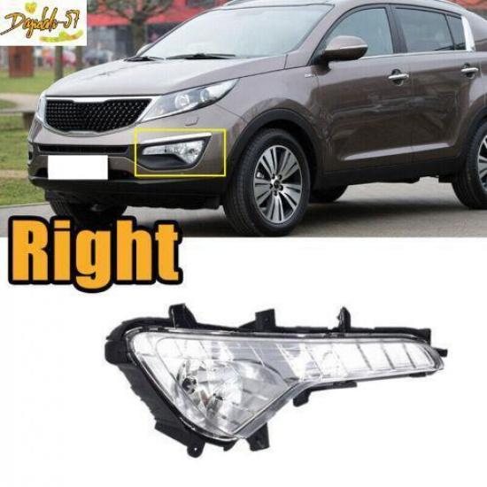 For Kia Sportage 2009-2014 Right Front Bumper Fog Light Daytime Running Light