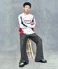 Reebok Sports Jersey Mesh Long Sleeve Tee - Off-White