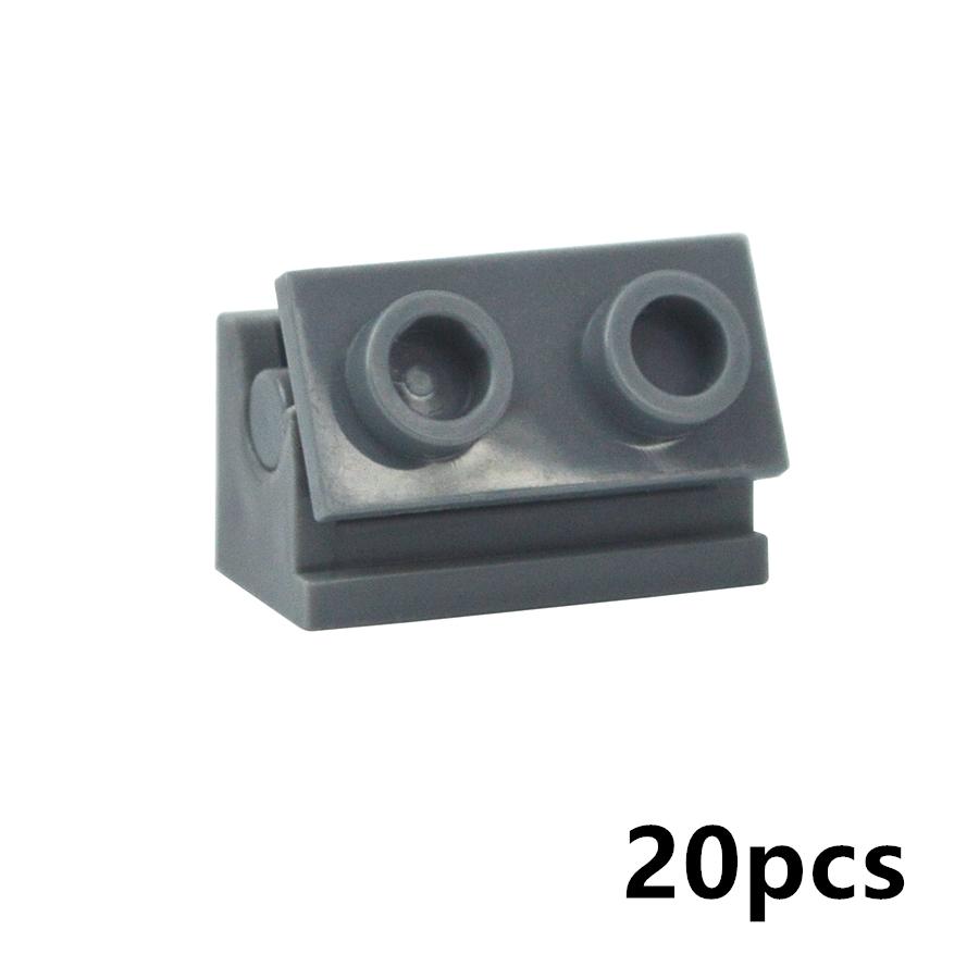 20 Stück High-Tech Bausteine 3937 3938 Teile Scharnierstein 1 x 2 Basis Oberteil Dünne Platte Modell Pädagogisch Tech MOC Kinderspielzeug
