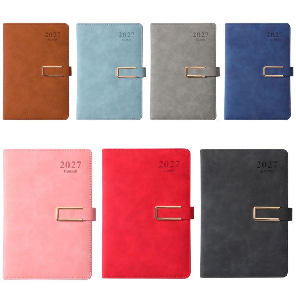 English A5 Agenda Planning Notebook 12 Months To-do List Notebook Diary Writing Pads  Stationery