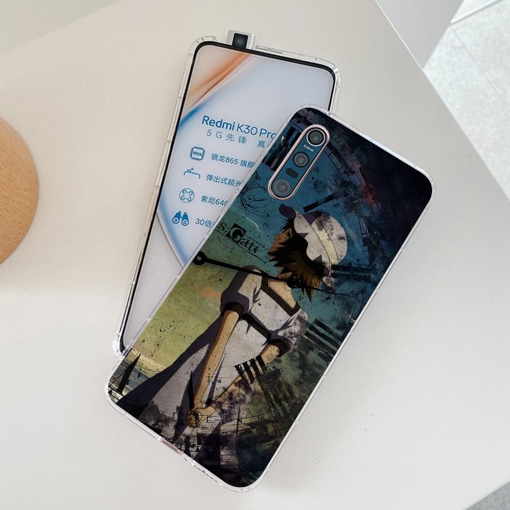 Steins Gate Phone Case for Samsung S21 A10 for Redmi Note 7 9 for Huawei P30Pro Honor 8X 10i Cover