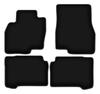 BASIC Black Velour Floor Mats For: Mitsubishi Grandis Minivan (2004-2010)