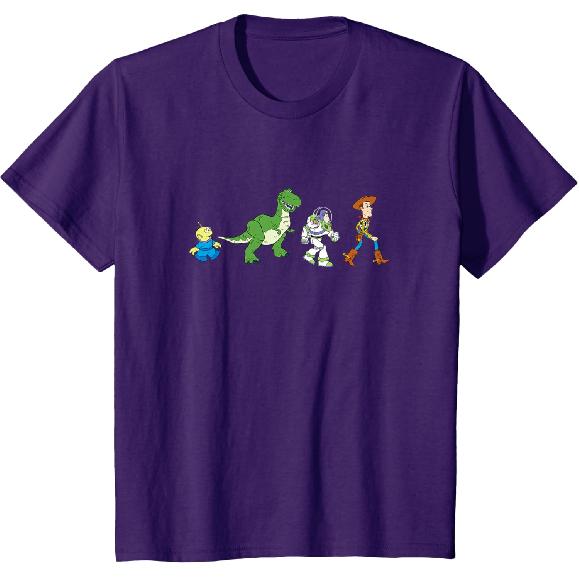 Disney Pixar Toy Story Toy Crossing Characters Group Shot T-Shirt Tee