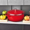 Lodge Enamel Dutch Oven Red 7L EC7D43 X X Cm 35.2 33.1 16.5