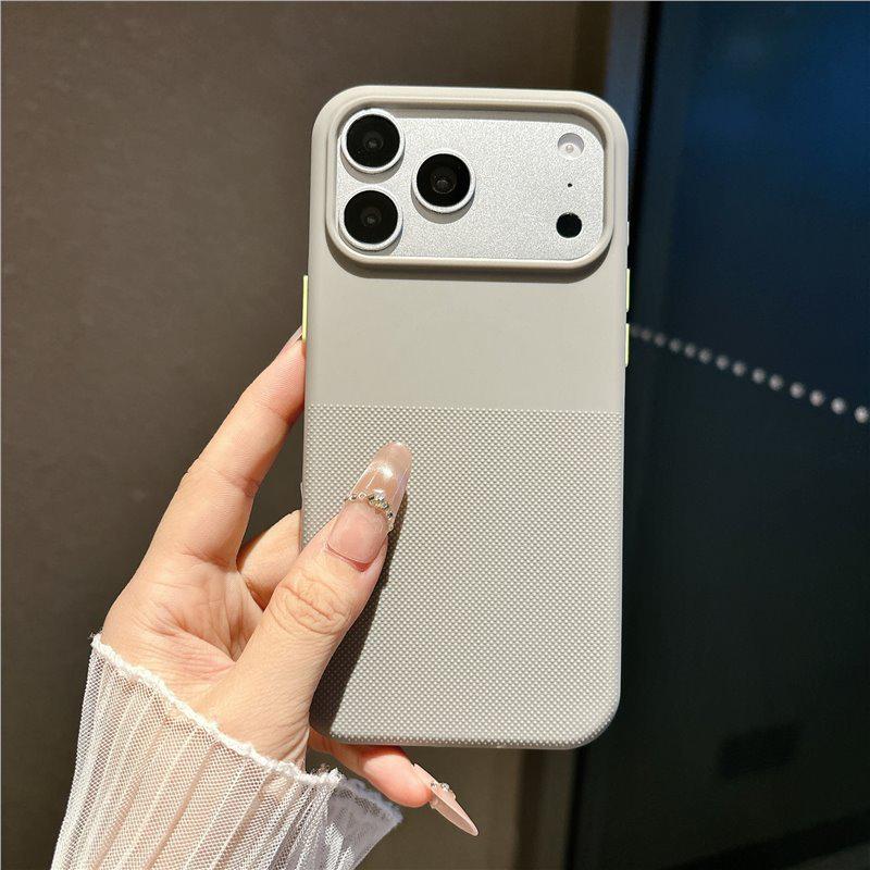 

iPhone 17 Pro Max Case: Premium Magnetic, Anti-Slip Polka Dot, Drop-Proof for Apple 16/15/14/13 12 Pro Max серый
