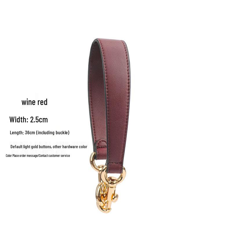 Black PU Handbag Replacement Strap: Women's Underarm Bag, Short Single Shoulder Handle, Trendy Plain Design