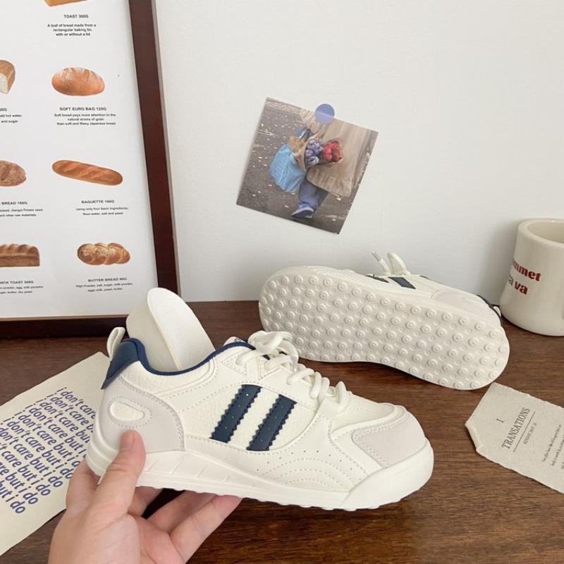 Niche breathable autumn new student sports board shoes platform white shoes women