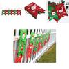 Christmas Santa Claus Pattern Banner Set With Unique Design For Holiday Wall Art And Celebrations