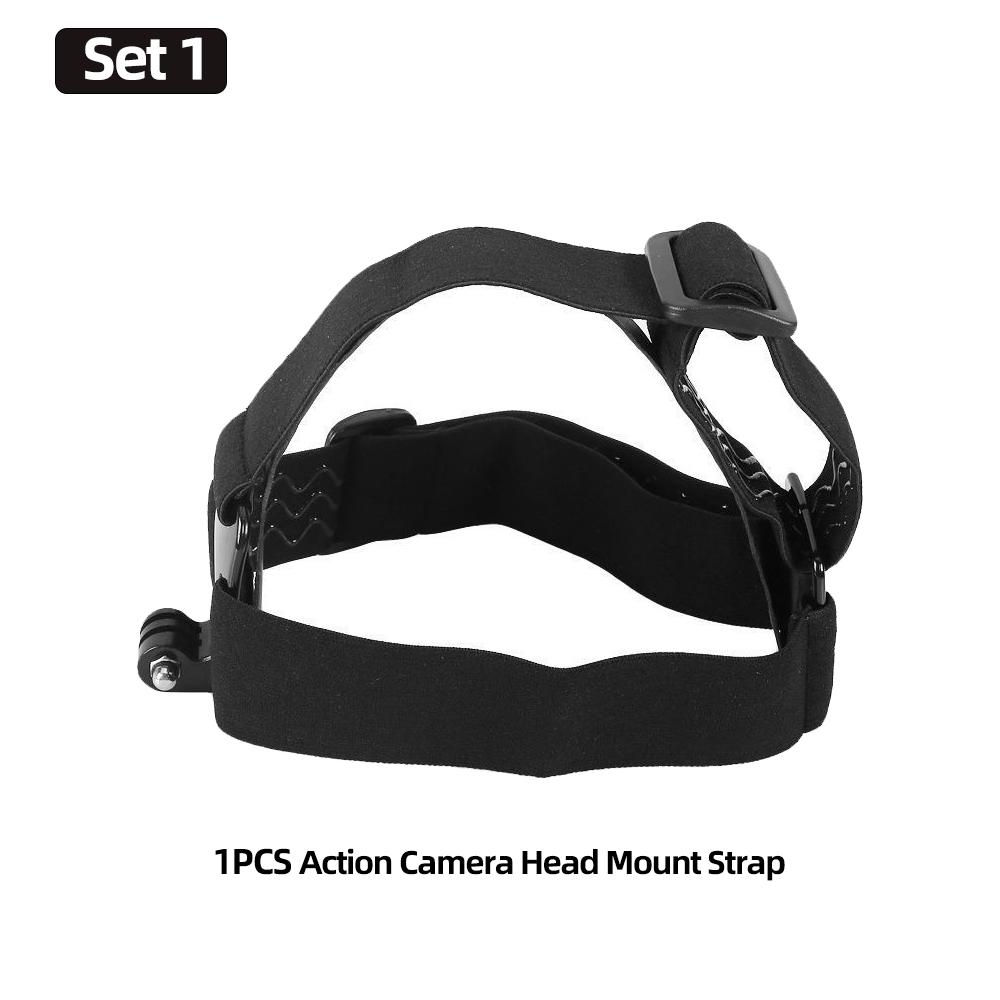 Head Strap Mount Belt Holder For GoPro Hero 13 12 11 10 9 8 7 6 5 AKASO SJCAM SJ4000 Insta360 DJI Osmo Action Camera Accessories