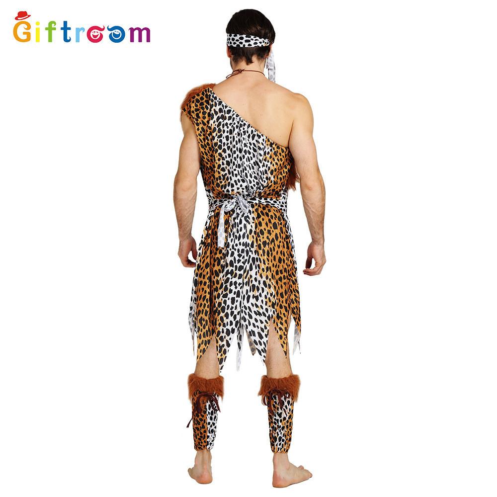 Modern European Fantasy Inspired Unisex Costume With Unique Primitive Theme Couples For