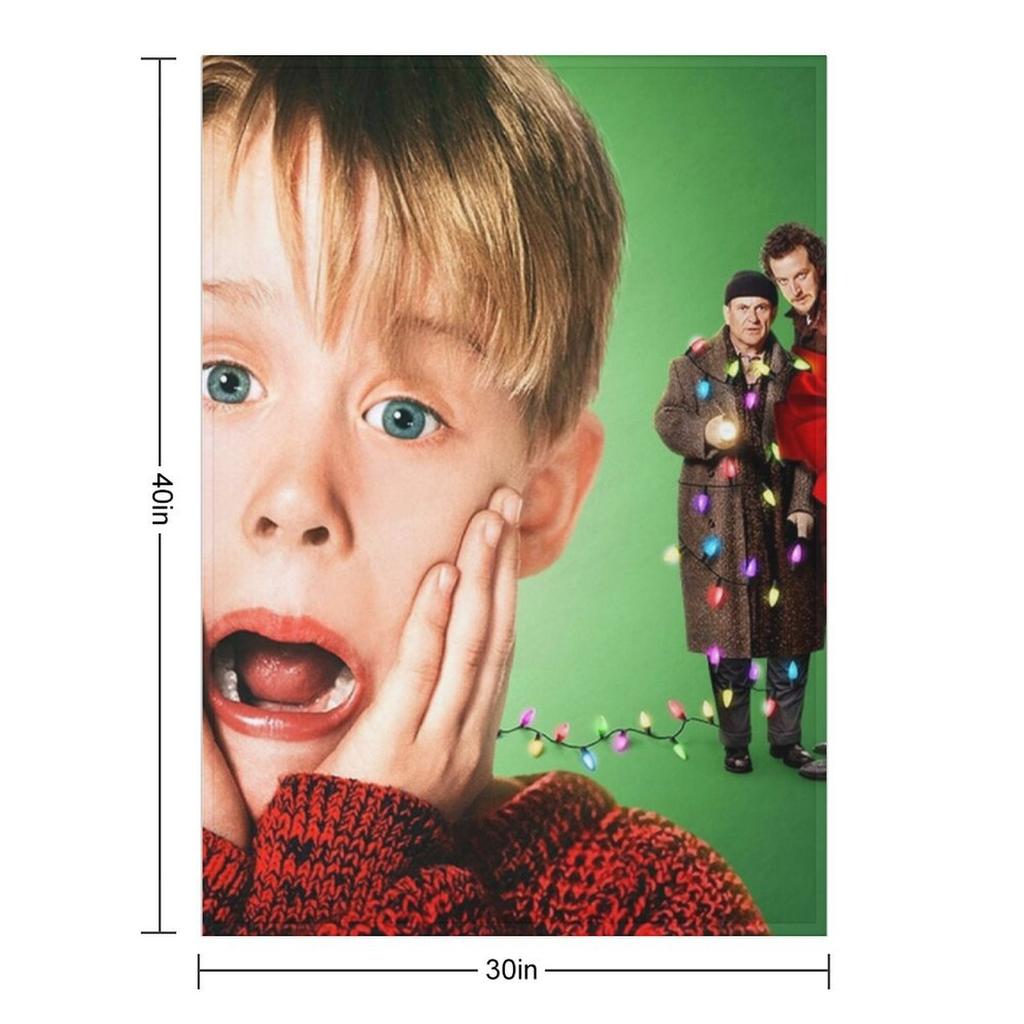 alone christmas 2021 kokbisa Throw Blanket Kid'S Winter beds Thin warm winter Blankets