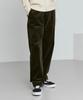 210EDIT Men'S Corduroy Semi-Wide Pants [Dark Khaki]_Zf4Pt190