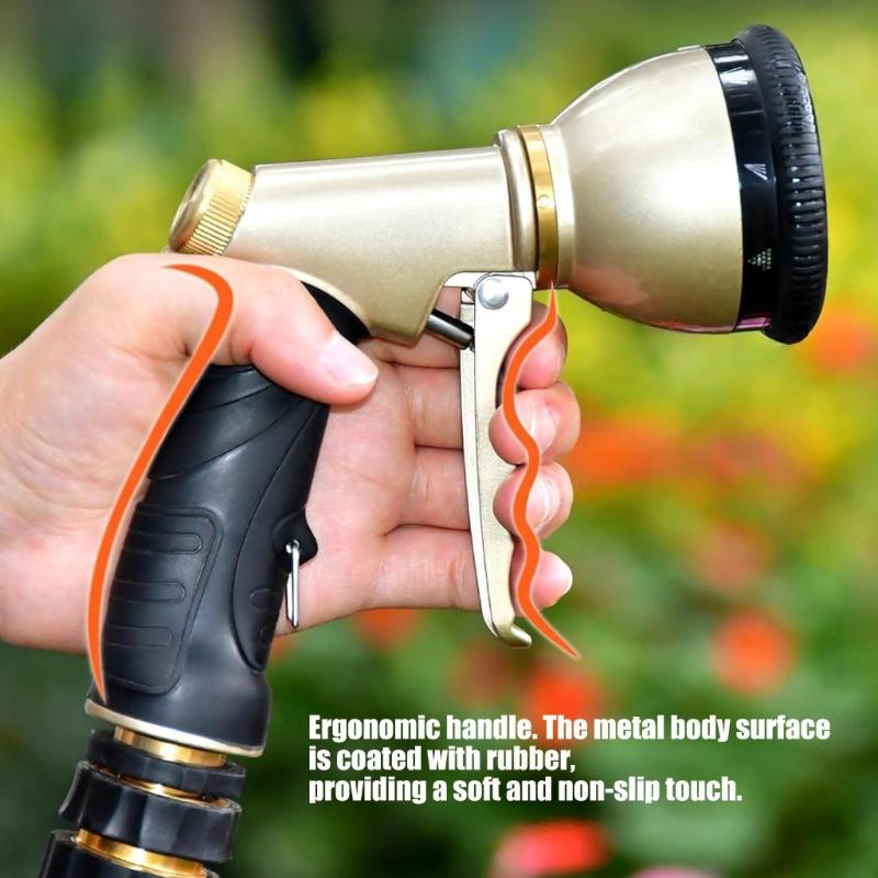 Professional Watering Nozzle High Pressure Water Nozzle Sprayer Heavy Type Garden Water Guns for Watering Plant