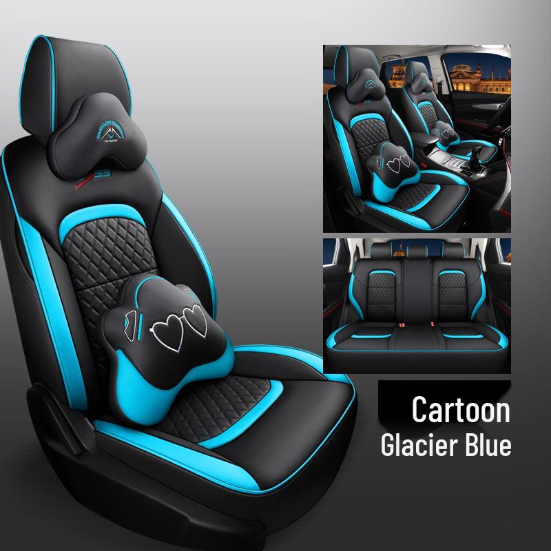 CLY Custom Leather Seat Cover: Stylish, All-Season Fit for Changan CS55