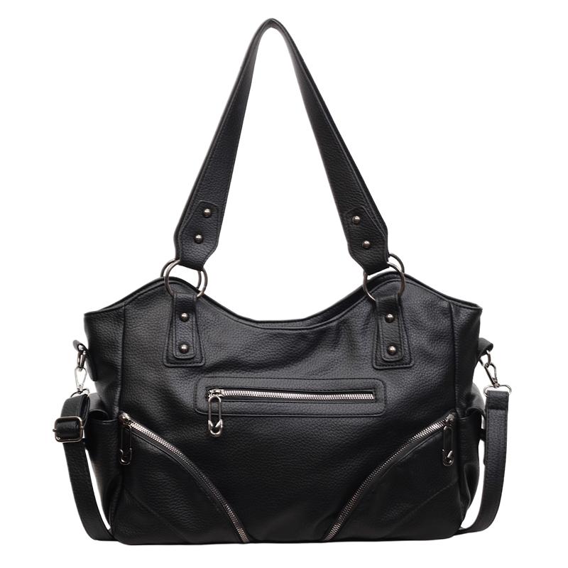 Torba PU Tote o Dużej Pojemności Damska Torba na Ramię