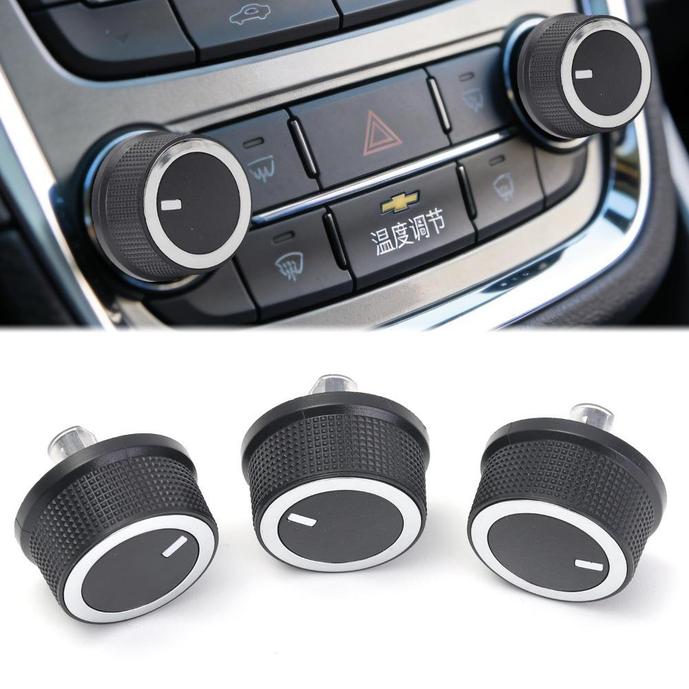 Car Heater Control Knob Auto Air Condition Fan Switch Button Replacement Accessories for Chevrolet 2008-2017 84141127 84793085 Switches Seat 3