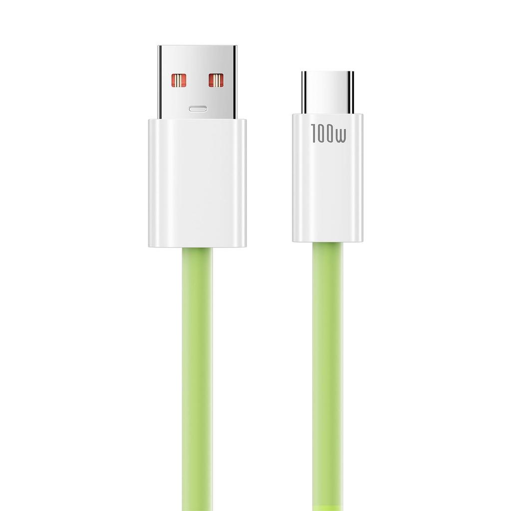 240W Silicone Magnetic Fast Charging Cable for Apple, Android, Tablets & Laptops