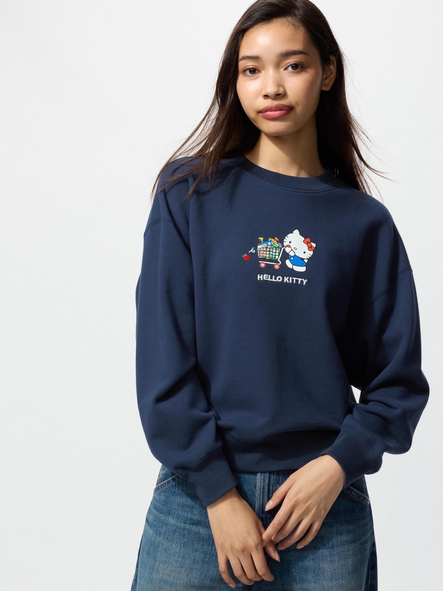 

Свитшот Uniqlo Sanrio CharaCters C 69 NAVY/WOMEN S