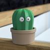 Cactus Squeeze Toy Press To Pop Eyes Stress Ball Funny Stress Relief Figurine for Desk Office Portable Decompression Gadget for Kids Adults