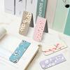 1set/5pcs Assorted Flower Designs Magnetic Bookmarks - Strong Magnet Page Clips for Books, Durable  Book Markers Set for Readers
