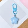 5pcs Resin Friendship Stars Keychain Pentagram Backpack Pendant  Home Decoration