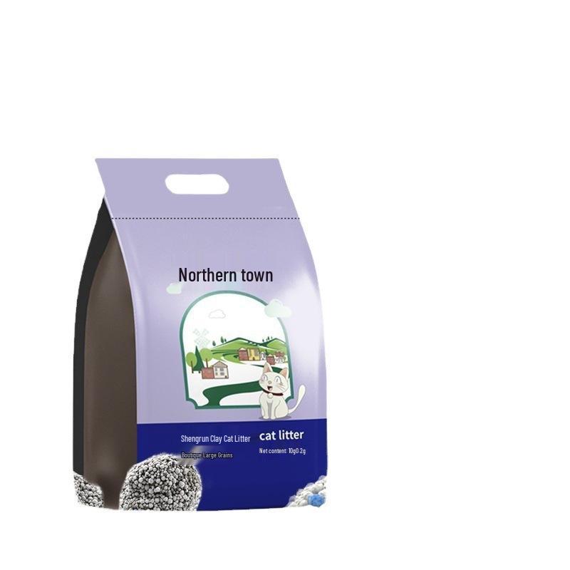 Bentonite Cat Litter, Low Dust, Deodorizing, Large Particle, 10kg/40lb Pack