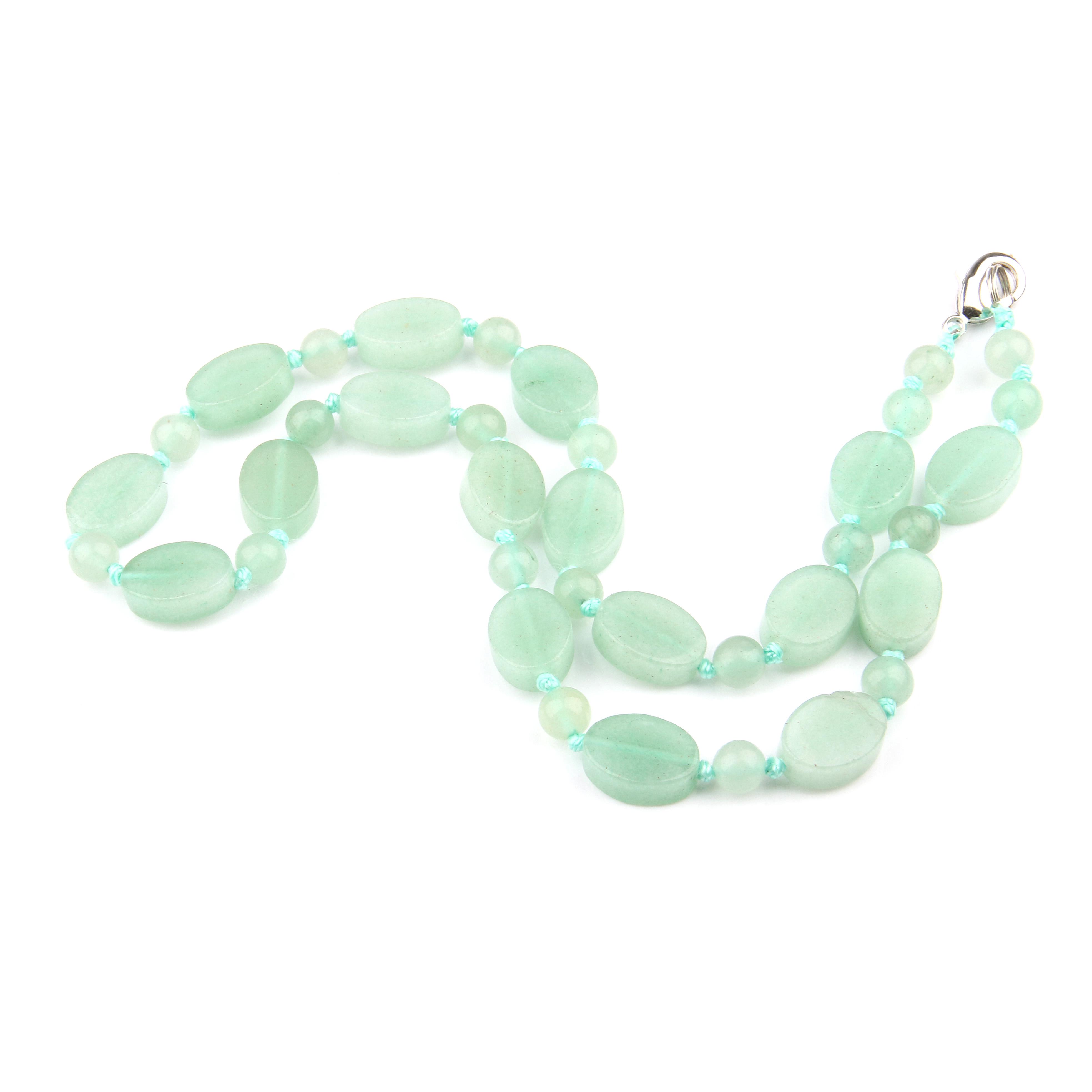 

Женские ожерелья из полудрагоценных камней