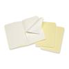 Moleskine Notebook Cahier Journal Set of Pocket Tender Yellow CH011M23 3, Lined, Size,