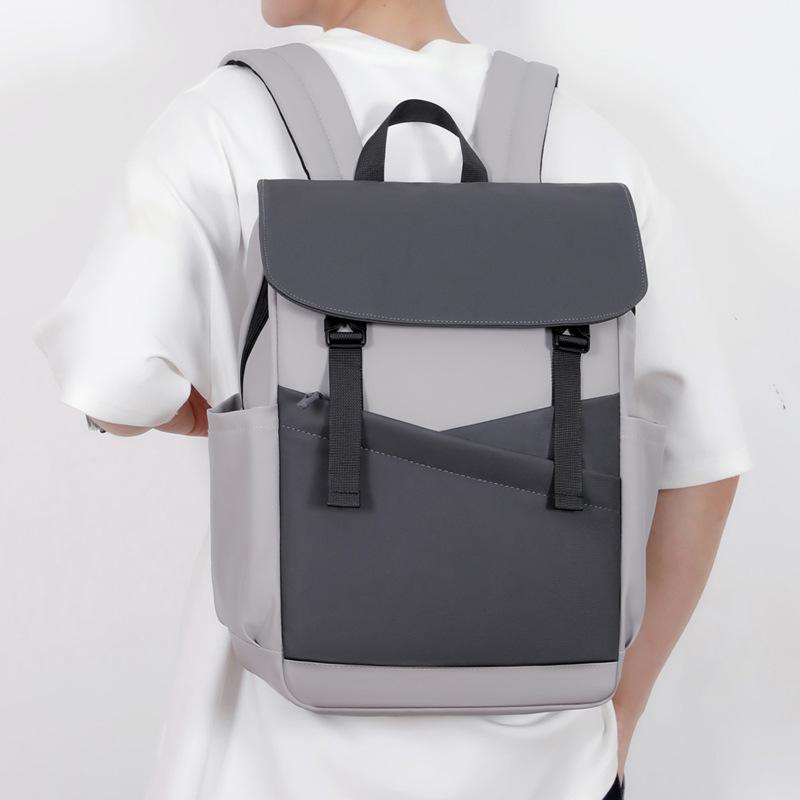 

Men s Casual Commuter Laptop Backpack: Large Capacity for College or Business Trips 15.6 inches