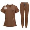 Doctor Nurse Medical Uniforms Shirt Scrubs Women Jogger Set Hospital Accessories Operating Room Surgical Gowns Mens Workwear
