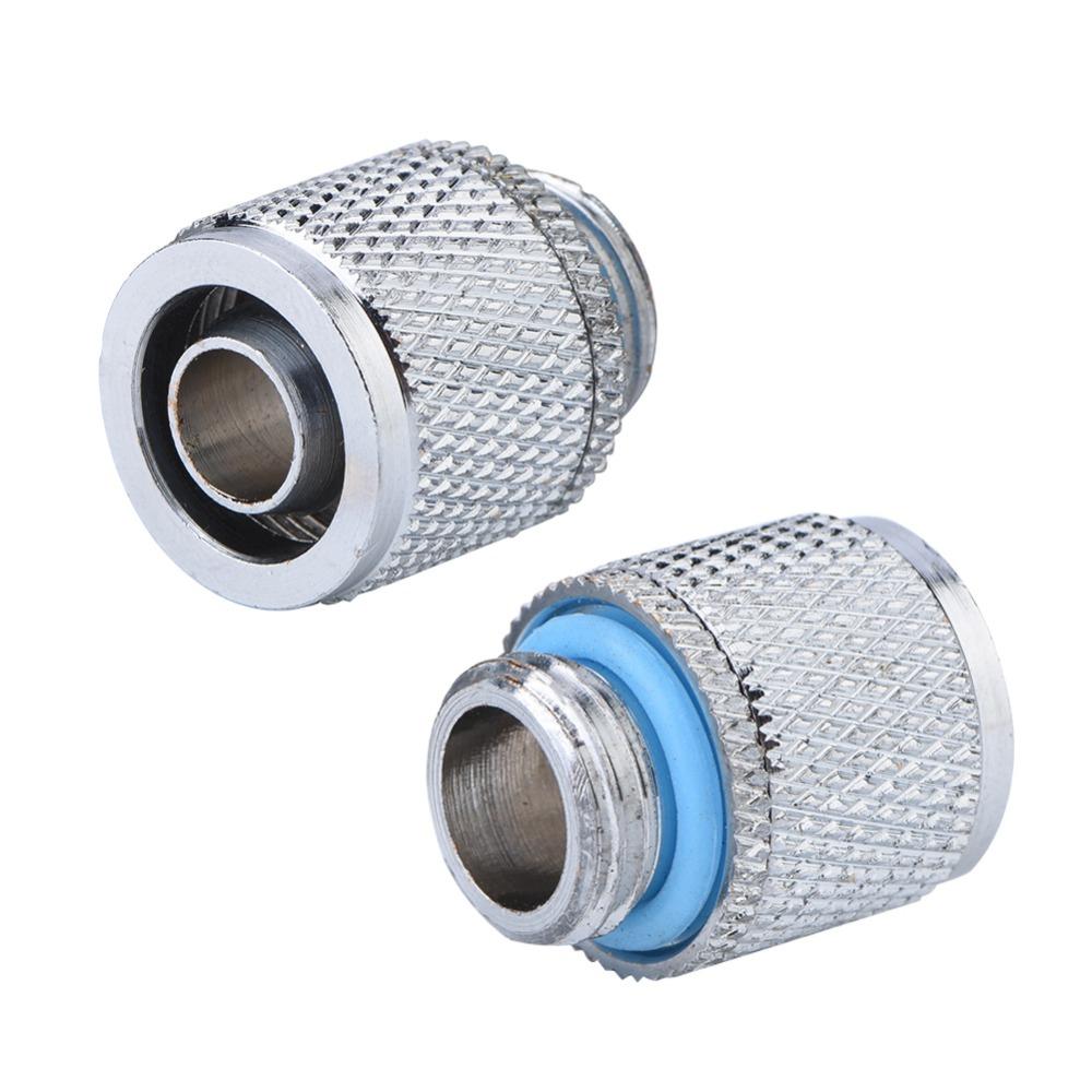 2PCS Durable Water Cooling Compression Fitting Quick Twist Fittings  Computer Water Cooling System