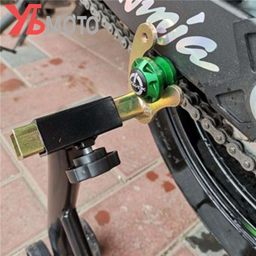 Nový dizajn Stojany Skrutky Pre Kawasaki Z900 Z 900 2017 2018 Motocyklové Príslušenstvo Rám Kyvná Vidlica Cievky Posuvník