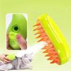 Dog And Cat Steam Brush Pet Electric Spray Massage Comb Anti-Flying Massage Bath Grooming Comb With Usb Spray Water Spray Soft