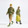 Mens Womens 2-Piece Hooded Windproof Waterproof Softshell Jacket Set With Removable Fleece Liner Hiking Camping Outdoor