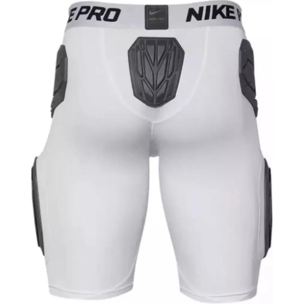 Nike Pro HyperStrong Men's Padded Football Shorts White Black AQ2732-100