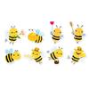 DIY Bee Stickers Waterproof Decoration Sticker Guitar Sticker  Decor for Water Cup Computer