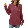 Women's 2024 Autumn New Loose Round Neck Top for Women