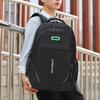 Oxford Student Schoolbag Waterproof Rucksack Air Cushion Strap Business Computer Bag Wear-resistant Large Capacity