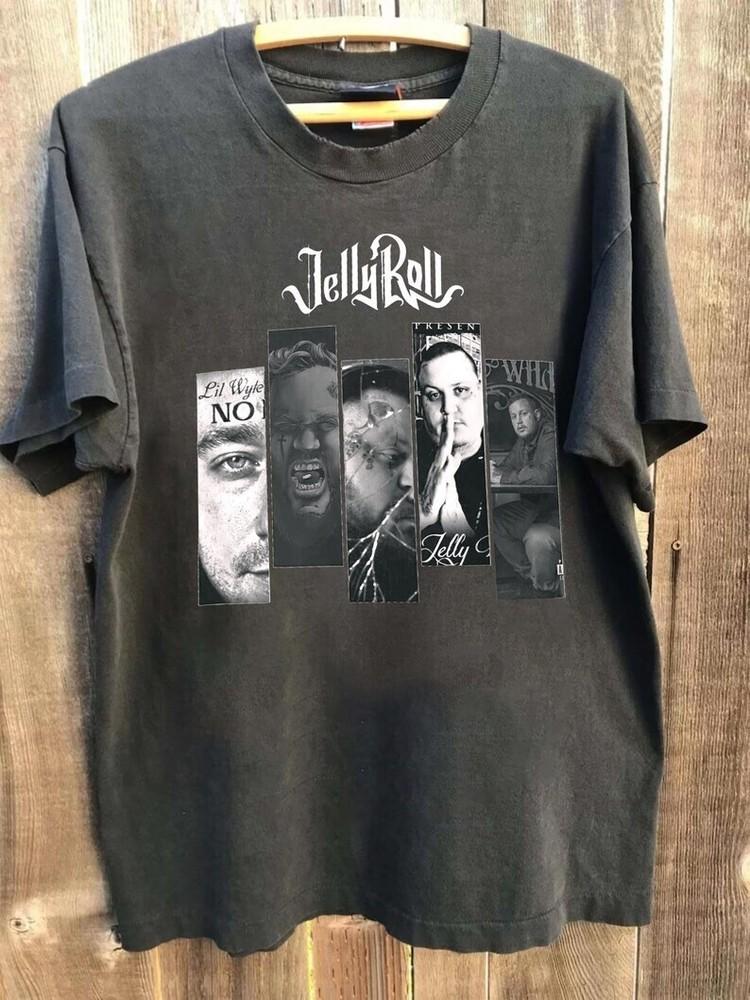 

Vintage 90s Jelly Roll Album Shirt Jelly Western Country Shirt Jelly Roll Tour Unisex T-Shirt XXL